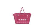 colorful plastic supermarket basket