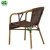 Import comfortable cane dining chairs for the elderly with armrest wooden look from China