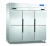 Import Commercial Stainless Steel Electric 220V Length 1.5M 1.8M Kitchen Freezer Work Table from China