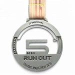 Contact us get $1000,Factory hot selling medals  souvenir 5k medal