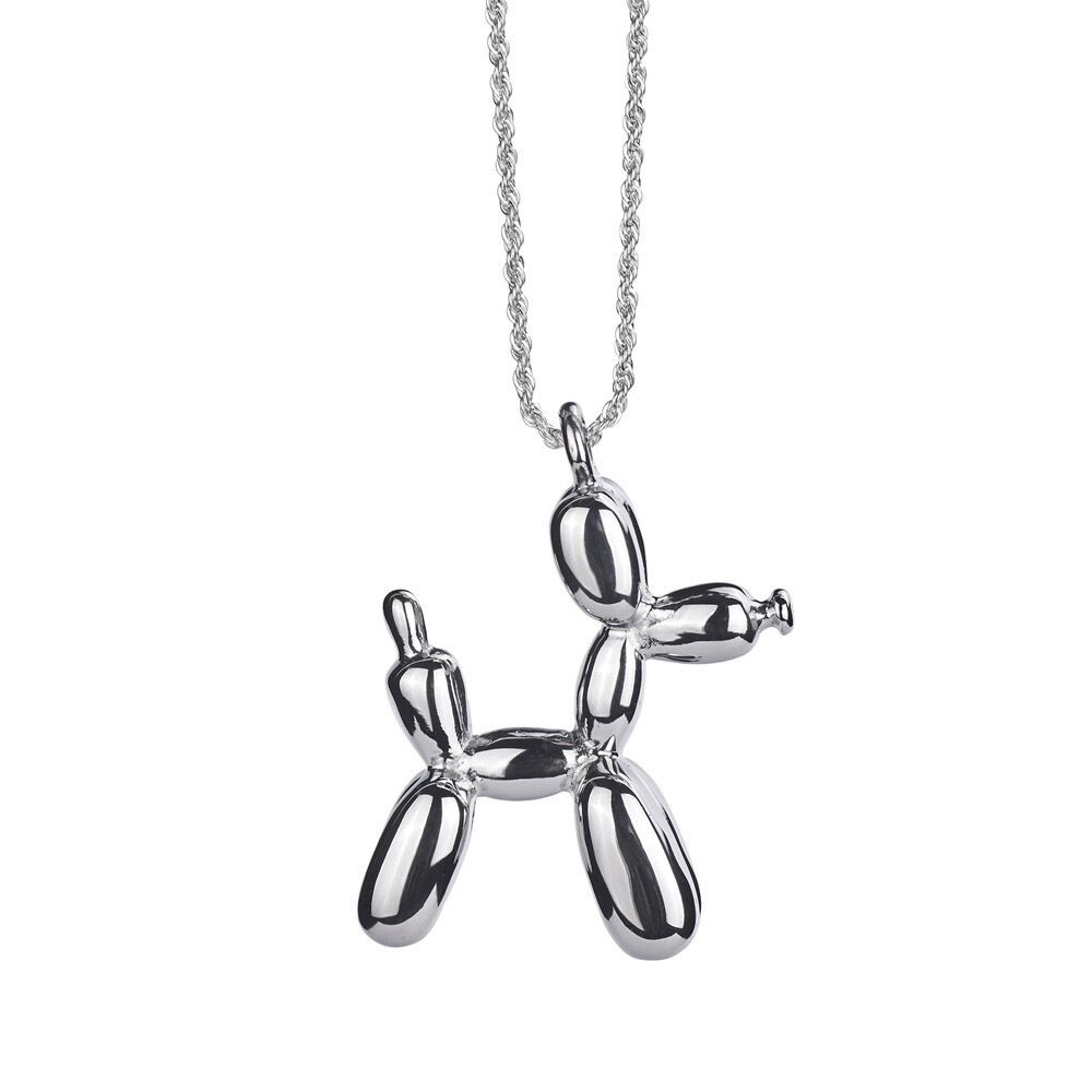 Cool chain Balloon Dog Fashion Jewelry High Polished Stainless Steel Necklaces