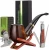 Import Coolknight Tobacco Pipe Handmade Smoking Pipe  with Complete Accessories Ebony Wood Tobacco pipe from China