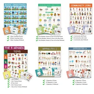 Core Vocabulary Toddler learning Kit- LANGUAGE BASICS II