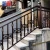 Import Courtyard stair railing handrail decorative balcony fence grill design aluminum alloy villa handrails stairs from China