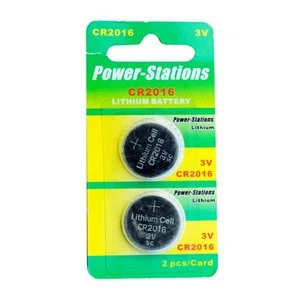CR2016 Promotional metal power battery 3V Lithium button cell for car key remote control