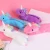 Import Creative pencil pouch short unicorn shape cartoon plush pencil bag for kids from China