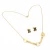 Import Crystal Bear Necklace Earrings Bulk Price Women Ladies Wholesale Costume Jewelry Sets from China