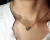 Import Custom 18K Rose Gold Plated Love Lacie Heart Shaped Inlay 5A Zircon Pendant Necklace For Women Jewelry from China
