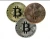 Import Custom 3Mm Souvenir Blockchain Bitcoin Coin Anniversary Metal Commemorative 24K Carat Coins Gold Bitcoin For Sale from China