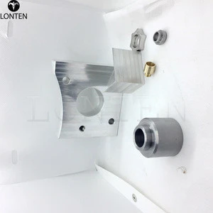 Custom aluminum fuel tanks parts OEM Precision CNC machining notching machine parts