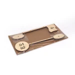 custom beautiful wooden table number stand for wedding supplies