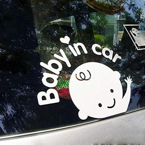 Custom car window sticker,decal pvc custom body PVC sticker for car