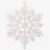 Import Custom Colorful Plastic Tree Ornaments Snowflake For Christmas Decoration Supplies from China