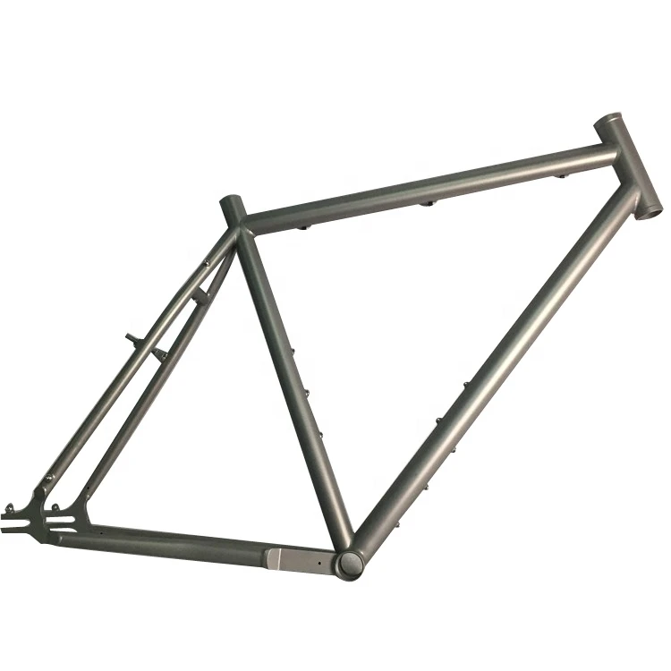 Custom design titanium track bicycle frame