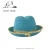 Import Custom fashion fedora paper straw hat western hat from China
