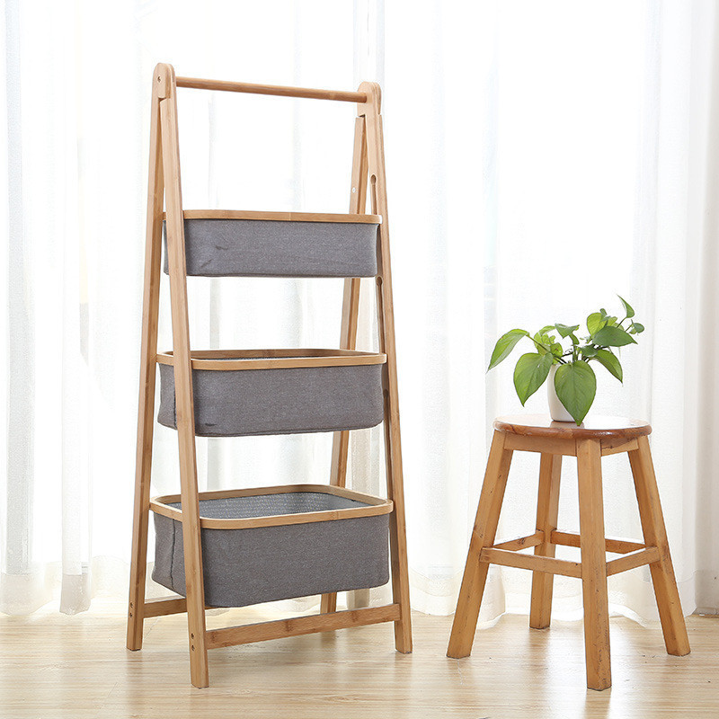 Foldable Linen Rack Buy Custom Foldable Folding Linen Woven Bamboo 2 Tier Storage Rack ...