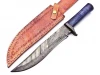 Custom handmade  damascus  hunting knife