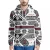 Import Custom High Quality Bohemian Design Street Pullover Oversize Gym Blank Men Hoodie Aztec Hooded Sweatshirts Native Print Jumper from China