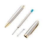 Custom Logo Business Gold Ball Pen Luxury Metal Pen Goldl Ball Point Pen