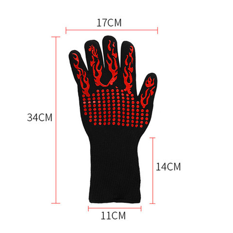 Buy Custom Logo Design Oven Mittens 932 Heat Resistant Fire Proof ...