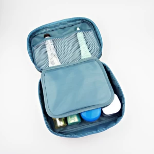 Custom LOGO Large Capacity Beauty Makeup Bag Travel Cosmetic Bag Case for Women PU Cute Makeup Case