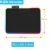Custom Logo RGB Mouse Pad Large XXL Gamer Extender Keyboard and Mouse Mat LED RGB Gaming Mousepad 800x300mm RGB Gaming Mouse Pad