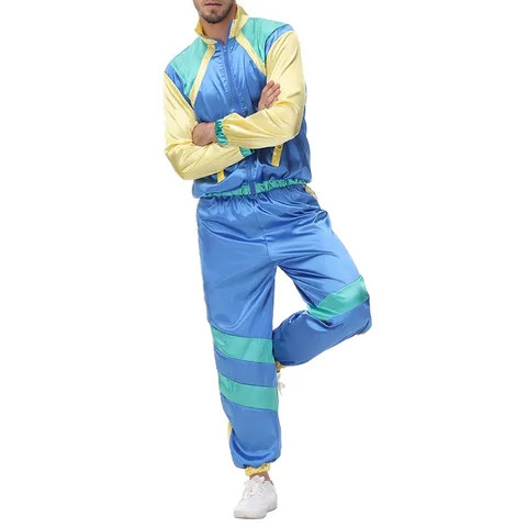 Custom Logo Waterproof Lightweight Polyester Nylon Men Track Suits Outdoor Nylon Windbreaker Tracksuit Set