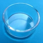 Custom-made Clear quartz crucible with cover and without cover