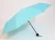 Import custom pongee fabric 3fold umbrella promotional rain umbrella from China