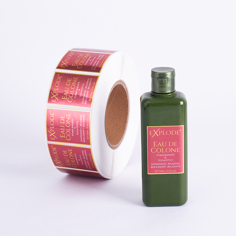 Buy Custom Printing Label Logo Sticker Perfume Label Sticker Cosmetic ...