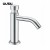 Import Custom printing logo brass faucet time delay self closing basin push button tap from China