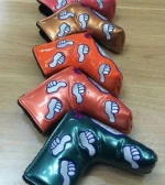Custom PU Leather Golf Club Head Cover Golf Putter Cover