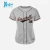 Import Custom Sublimated full buttons blank Softball Baseball Jersey Wears from China