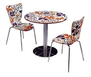 Customize Restaurant Fast Food Chair and Table Furniture CA28