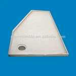 Customized artificial stone shower tray/acrylic shower tray