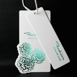 Customized High Quality Printed Swing Hang Tag