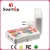 Import Customized logo printing portable dual usb 2400mah travel adapter power bank from China
