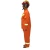 Customized Orange Fire Retardant Clothing Reflective Strip Design Rescue Uniforms Heat Insulated Firefighting Suit