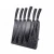Import Customized Pattern PP handle rubber coating kitchen knife set from China