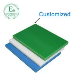 Customized PE HDPE UHMW PE1000 plastic board with hole /plastic plate with holes