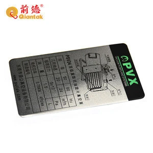 Customized Size Metal Plate With Black Printing Aluminum Panel