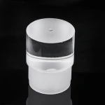 Customized Translucent Grinded and Polished Quartz flange Quartz Crucible Quartz Tube