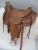 Import Designer Brown Wade Western Leather Ranch Roping saddle, available in 4 sizes from India