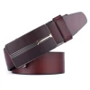 Designer Genuine Leather Belt For Men With Automatic Buckle For Jeans