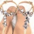 Import Designs Summer Women Shoes Flat Sandal Beautiful Shiny Rhinestone Girls Flat Sandals from China