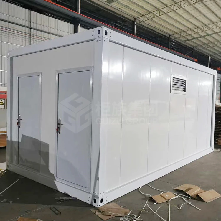 Detachable prefabricated container hotel room 3bed room container/container room for permanent office residents for sale