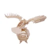 DIY 3D wooden toy Eagle Models for school supplies Promotion Craft Educational Toy Pre-School Teaching material