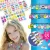 Import DIY Puffy charms Bracelet  Necklace Bangles Fashion Set For Kits with Easy Puffy Sticker decoration  toy set from China