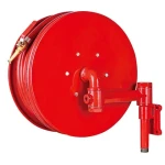 DN25 fire fire  hose reel with 1.0mm 750*750*250 cabinet