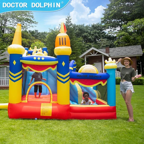 Buy Doctor Dolphin New Design Home Outdoor Inflatable Bouncing Castle ...